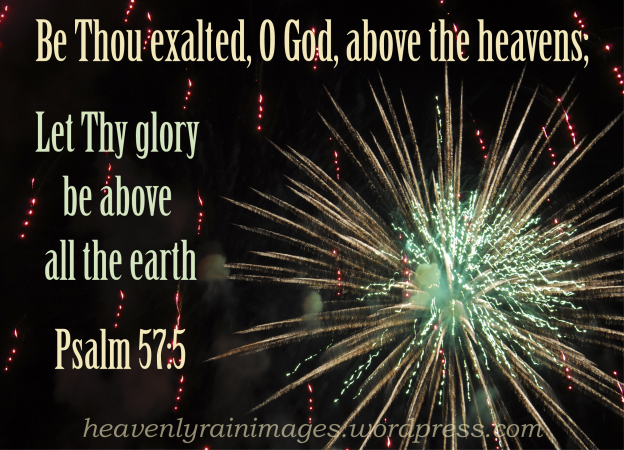 Fireworks Explosion ~ Be Thou Exalted