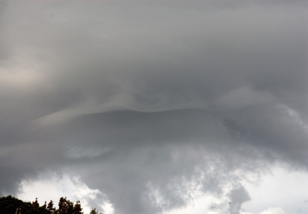 Ominous cloud formation last Fall, 2014
